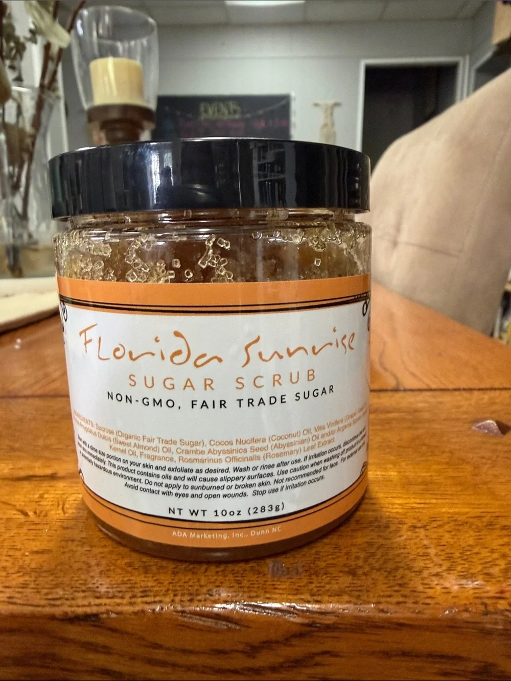 Sugar Scrub - Orange Sugar Scrub, 10oz